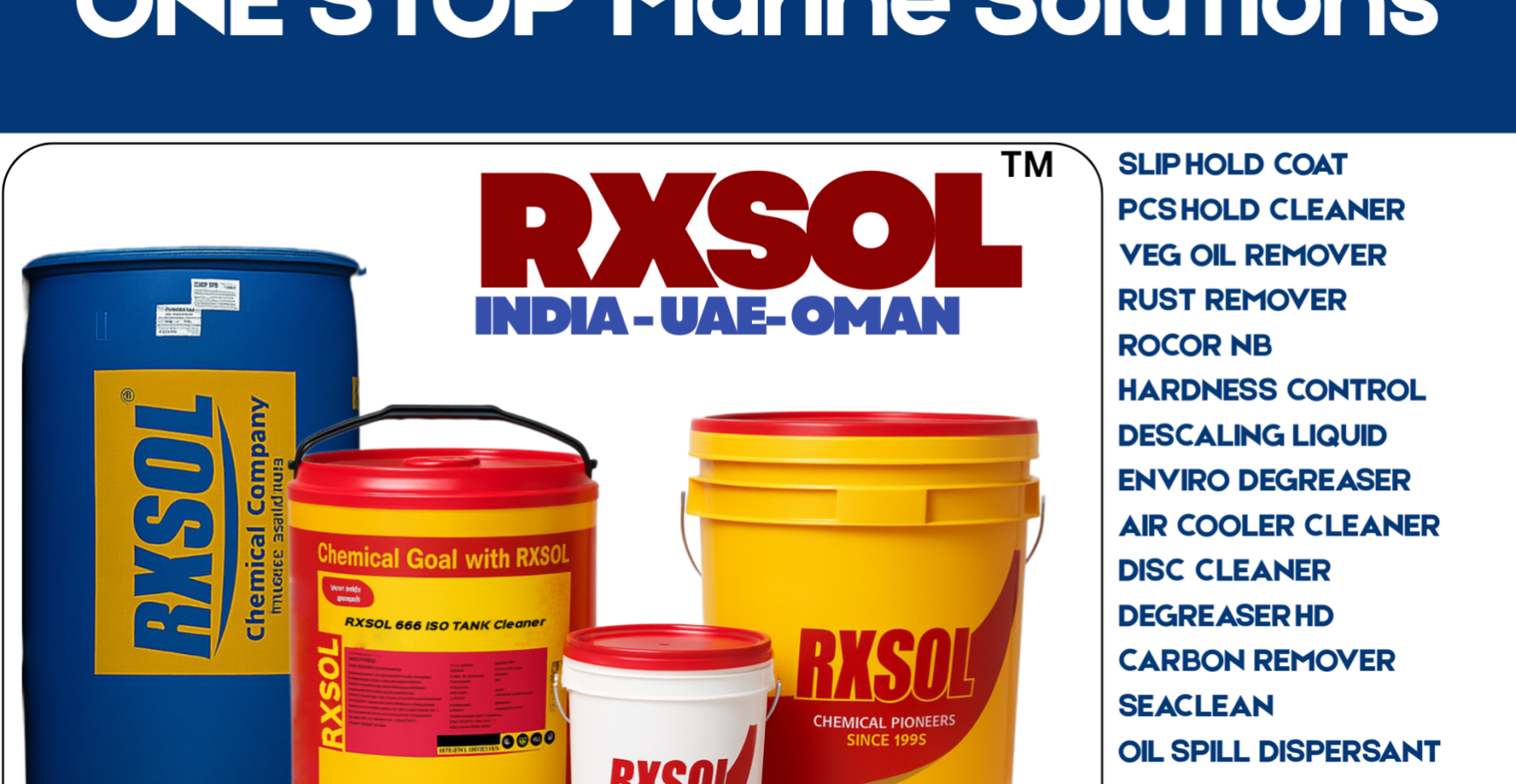 Best Marine Chemicals Deck Engine Tank Cleaning Chemicals supplier in UAE Dubai