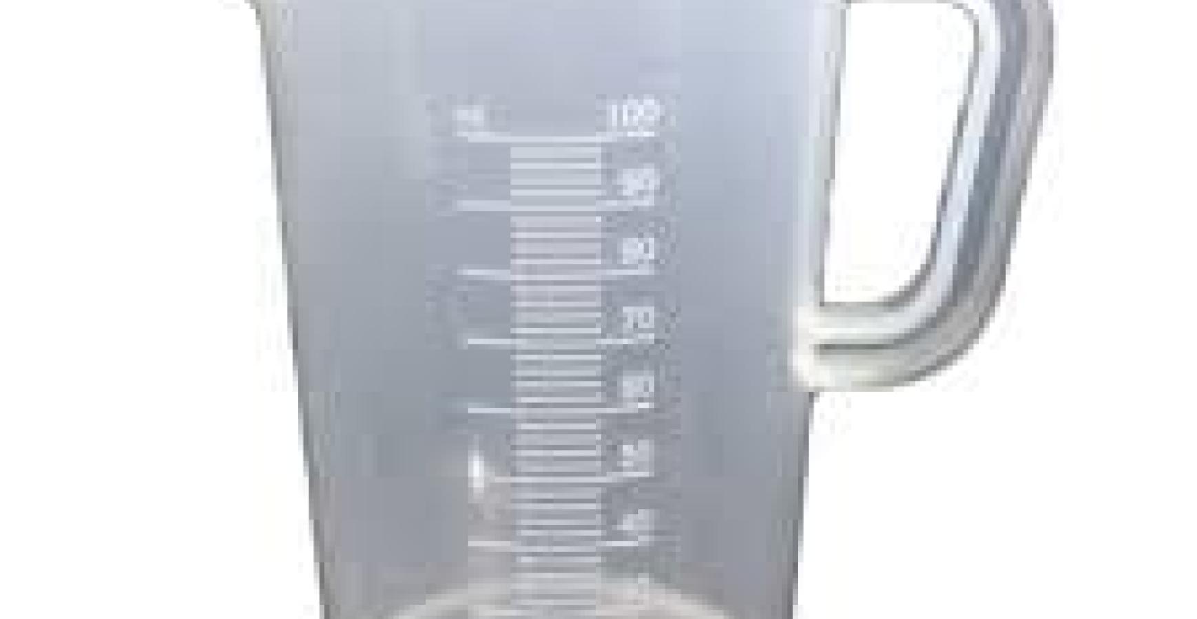 RXSOL OIL MEASURING JUG Transparent