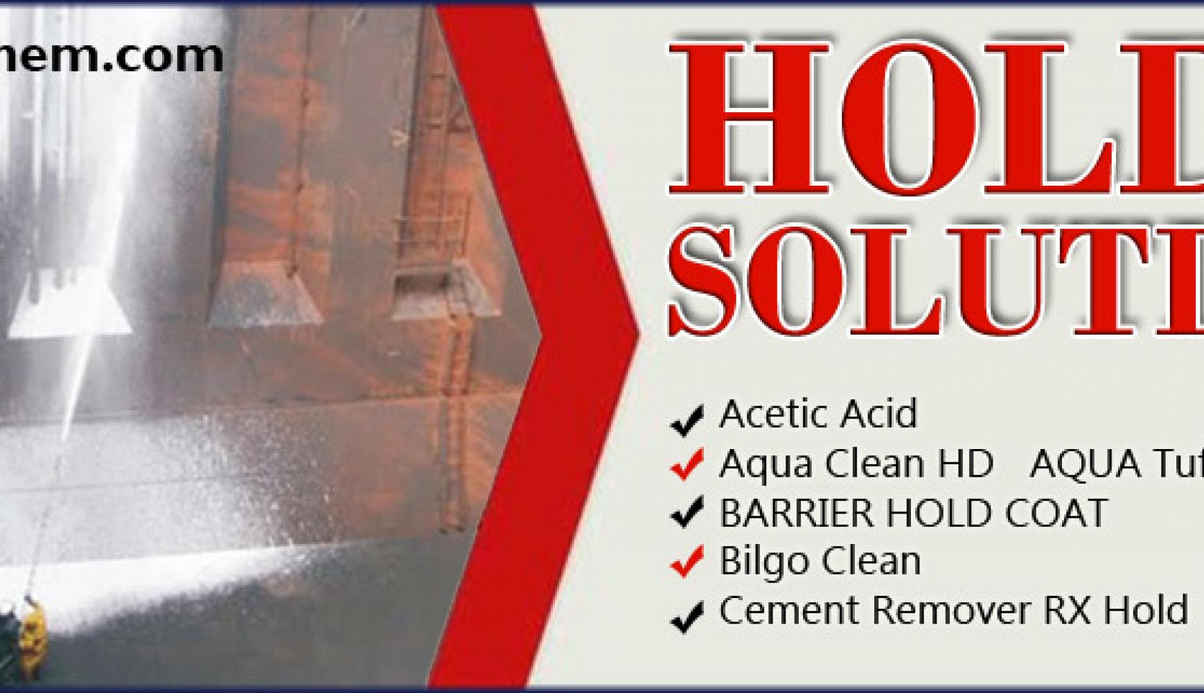 Ship Hold Cleaning and Coating Marine Chemicals
