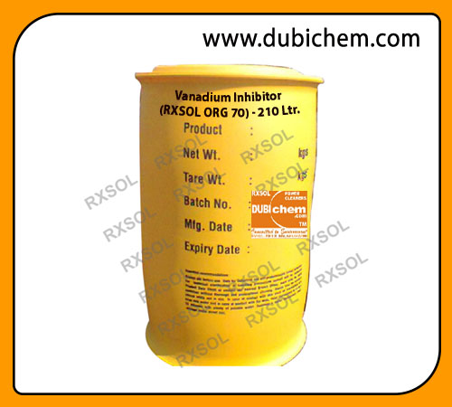 Vanadium Inhibitor RXSOL ORG 70 | DUBI CHEM